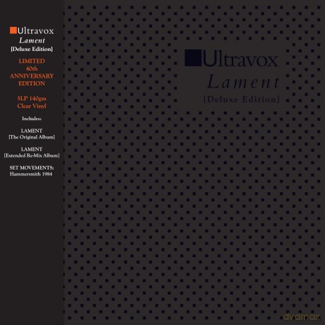 Ultravox: Lament (40th Anniversary) (Limited Deluxe) (Clear) [5xWinyl]