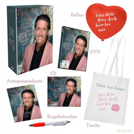 Henk Van Daam: Lass dein Herz doch hier bei mir (Limitierte Fanbox) [CD]