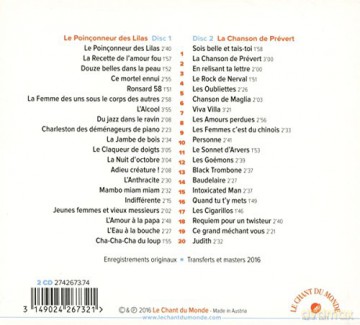 Serge Gainsbourg: Le Poinconneur Des Lilas / La Chanson De PrĂŠvert [2CD]