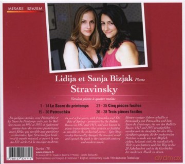 Igor Strawinsky: Le Sacre du Printemps (Fassung fur Klavier 4-haendig) [CD]