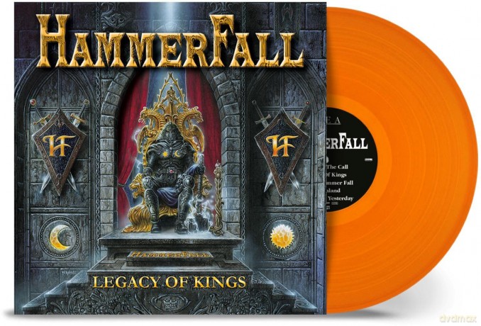 HammerFall: Legacy Of Kings (2018 Remaster) (Solid Orange) [Winyl]