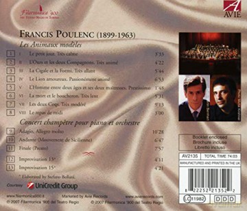 Francis Poulenc: Les Animaux modeles (Ballettmusik) [CD]