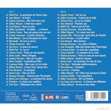 Les Chansons De L'Annee 1954 [2CD]