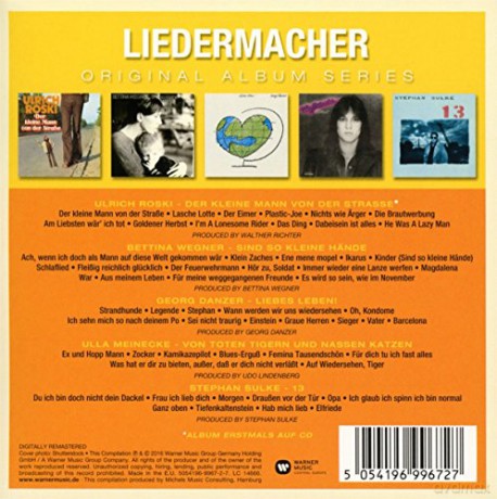Liedermacher: Original Album Series [5CD]