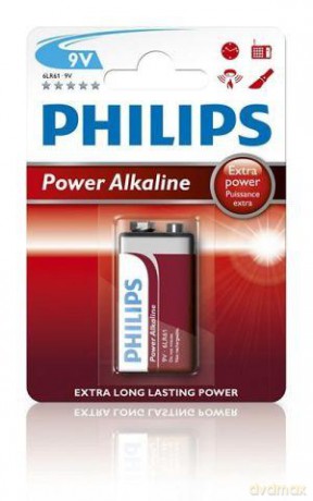 Bateria Power Alkaline 9v