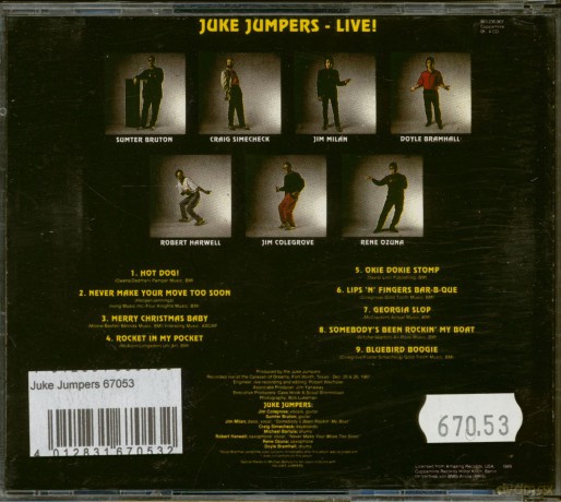 Juke Jumpers: Live [CD]