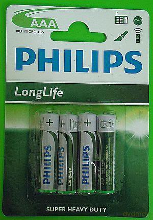 Baterie Longlife AAA 4 sztuki