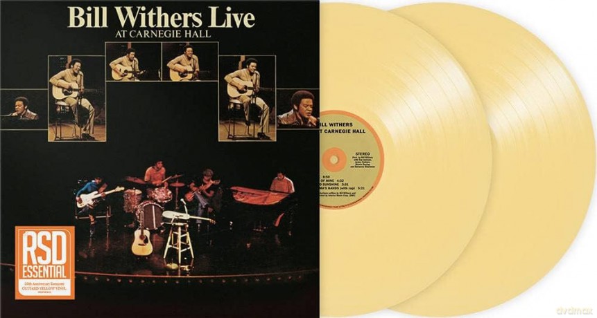 Bill Withers: Live At Carnegie Hall (RSD) (50th Anniversary) (remastered) (Limited Indie) (Custard Yellow) [2xWinyl]