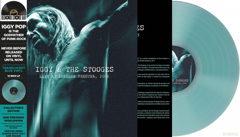 Iggy Pop: Live At Lokerse Feesten 2005 (RSD) (Collector's) (Translucent Blue) [Winyl]