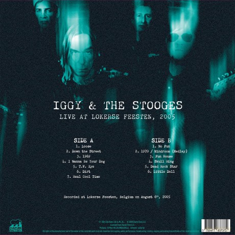Iggy Pop: Live At Lokerse Feesten 2005 (RSD) (Collector's) (Translucent Blue) [Winyl]