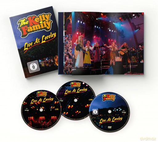 The Kelly Family: Live At Loreley (Deluxe Edition mit Fotobuch) [3CD]