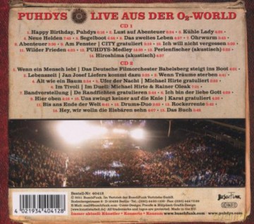 Puhdys: Live aus der O2 World: Jubilaeumskonzert Neujahrstag 2009 [2CD]