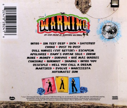 The Warning: Live From Auditorio Nacional CDMX [2CD]