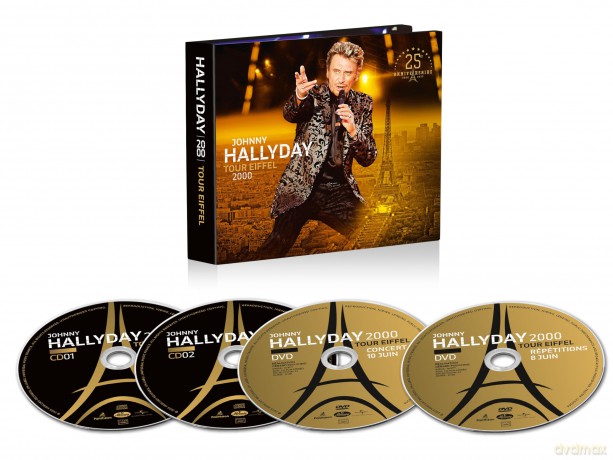 Johnny Hallyday: Live Tour Eiffel 2000 (25eme Anniversaire) [4CD]
