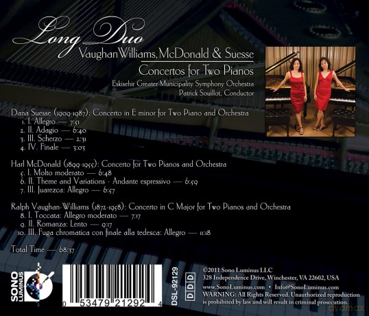 Long Duo - Concertos for two Pianos [CD]