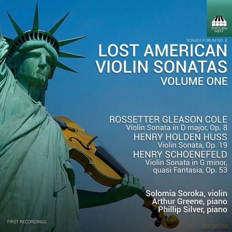 Lost American Violin Sonatas Vol.1 [CD]