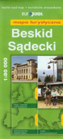 Beskid Sądecki Mapa Turystyczna 1:80 000