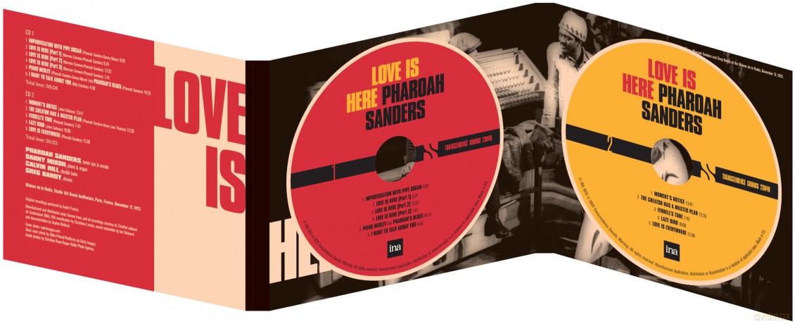 Pharoah Sanders: Love Is Here (Complete Paris 1975 ORTF) [2CD]