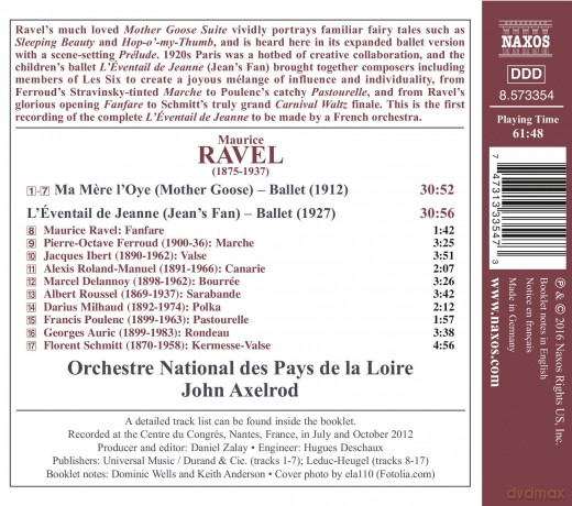 Maurice Ravel: Ma mere l'Oye [CD]