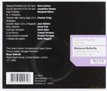 Giacomo Puccini: Madama Butterfly [2CD]