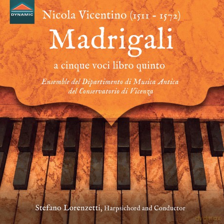 Nicola Vicentino: Madrigali a cinque voci (Heft 5) [CD]