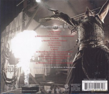 Saltatio Mortis: Manufactum III: Live [CD]