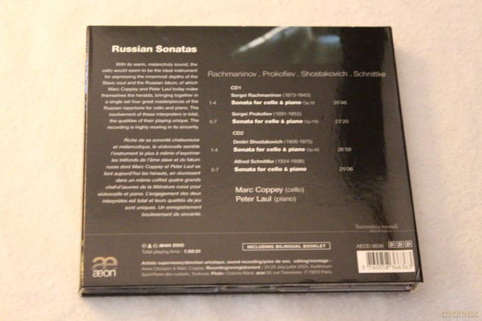 Marc Coppey - Russische Sonaten [2CD]