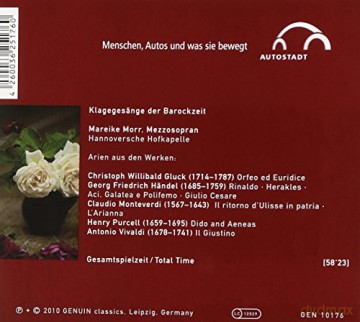 Mareike Morr - Lamenti - furore e dolore [CD]