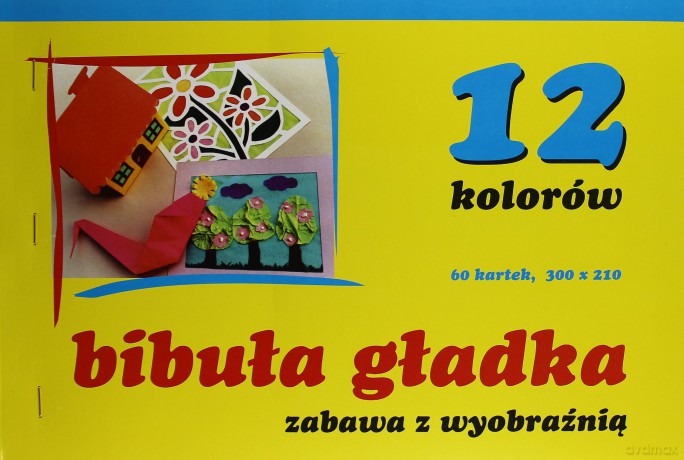 Bibuła Gładka Zeszyt A4