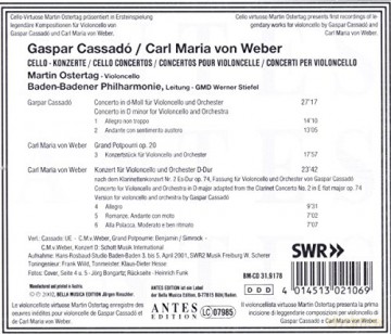 Martin Ostertag spielt Cellokonzerte [CD]