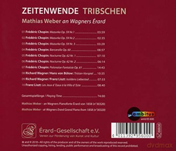 Mathias Weber - Zeitenwende Tribschen [CD]