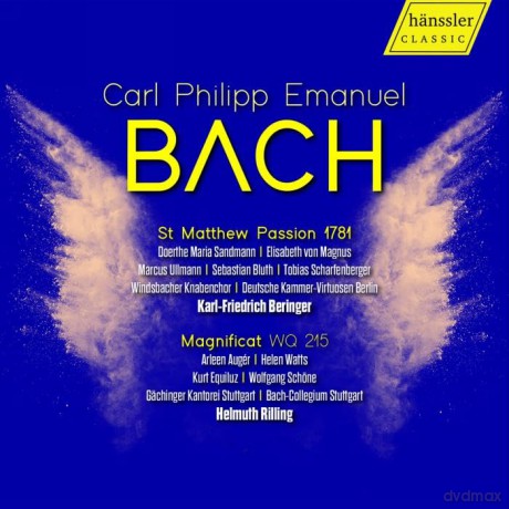 Carl Philipp Emanuel Bach: Matthaeus-Passion fur 1781 [2CD]