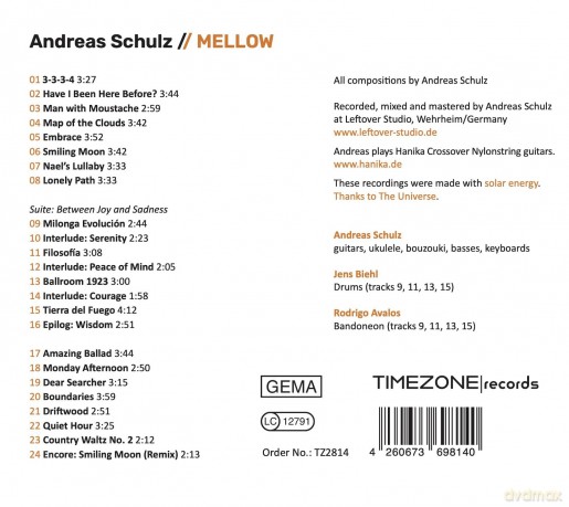 Andreas Schulz: Mellow [CD]