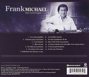 Frank Michael: Mes Hommages [CD]