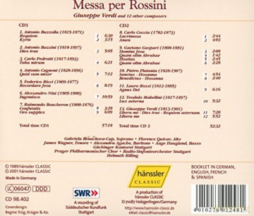 Gioacchino Rossini: Messa per Rossini (Requiem in Memoriam Giacchino Rossini) [2CD]