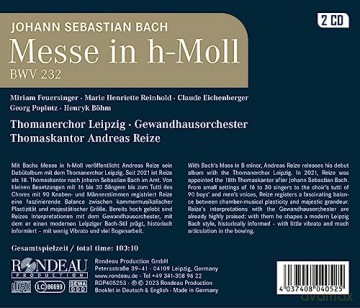 Johann Sebastian Bach: Messe h-moll BWV 232 [2CD]