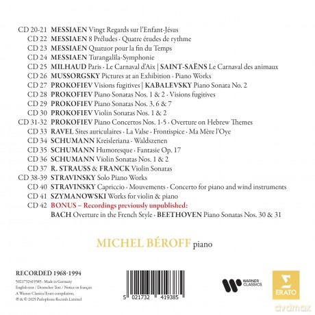 Michel Beroff - The Complete Erato Recordings 1968-1994 [42CD]