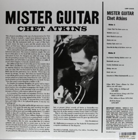 Chet Atkins: Mister Guitar [Winyl]