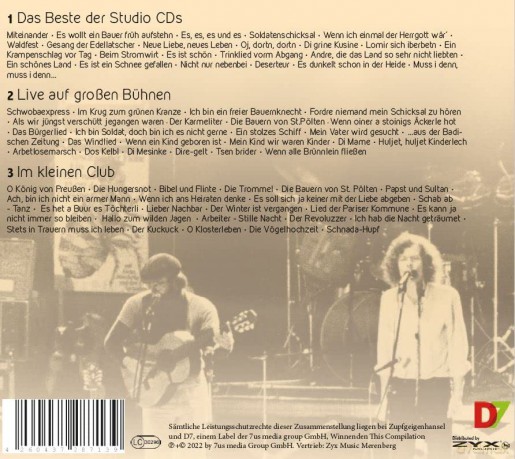 Zupfgeigenhansel: Miteinander: 50 Jahre - 70 Lieder [3CD]
