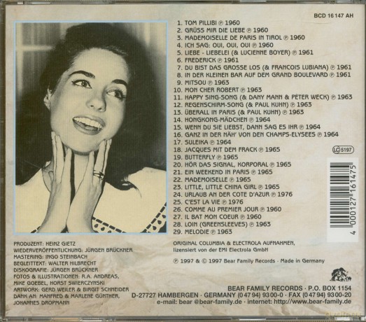 Jacqueline Boyer: Mitsou [CD]