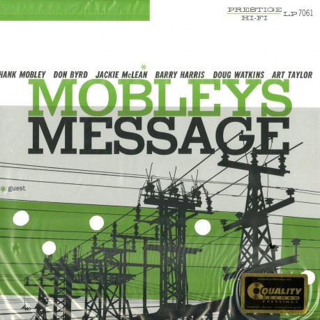 Hank Mobley: Mobley's Message (mono) [Winyl]
