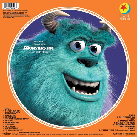 Randy Newman: Monsters, Inc. (Picture Disc) [Winyl]