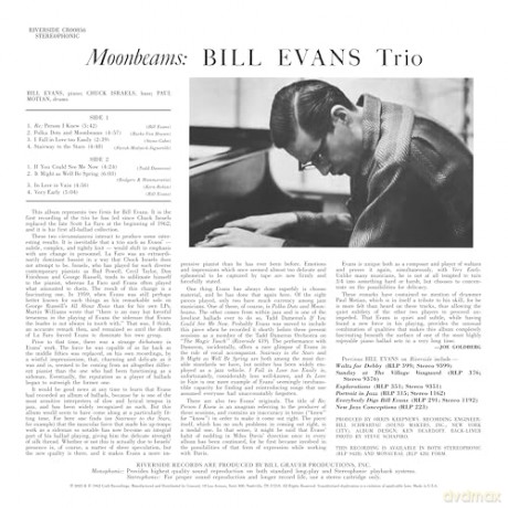 Bill Evans: Moon Beams (OJC Series) [Winyl]