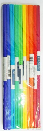Bibuła Marszczona Mix Spectrum 10szt