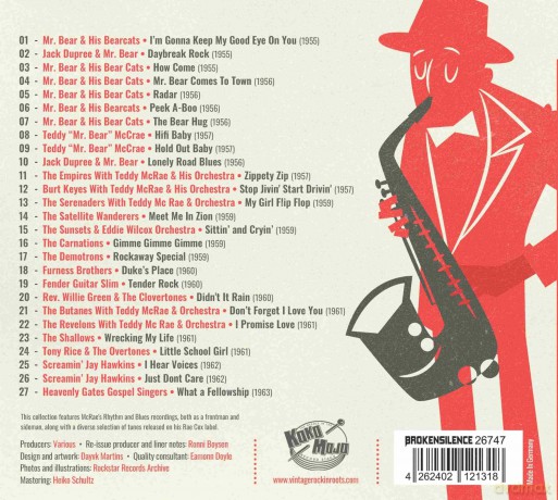 Teddy McRae: Mr. Teddy Bear McRae [CD]