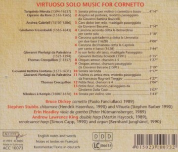 Musik fur Zink [CD]