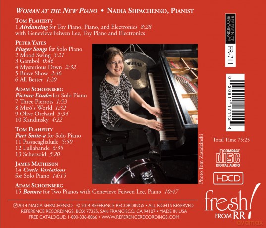 Nadia Shpachenko - Woman At The New Piano [CD]