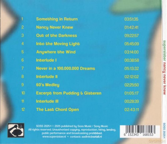 Supersister: Nancy Never Knew [CD]
