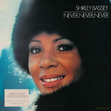 Shirley Bassey: Never, Never, Never (Recycled Blue) [Winyl]