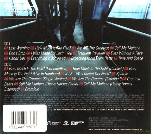 Scooter: No Time To Chill (20 Years Of Hardcore) (Expanded) [2CD]